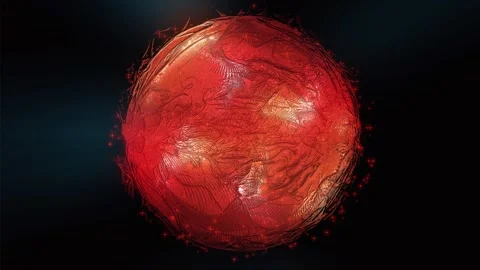 Metal sphere Stock Footage 304312232