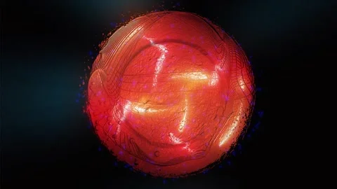 Metal sphere Stock Footage 304312391