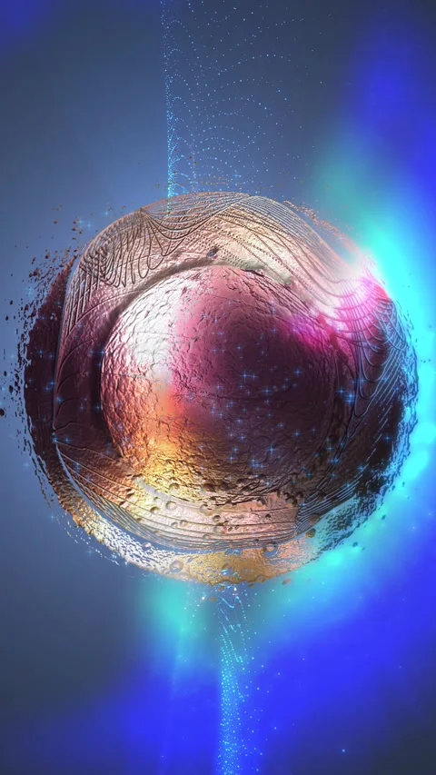 Metal sphere Stock Footage 304312561