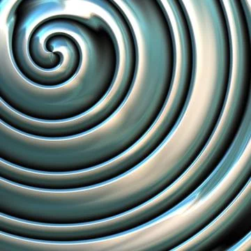 Metal spiral generated texture Stock Illustration
