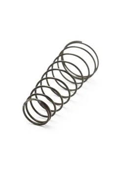 Metal spring coil Stock Photos