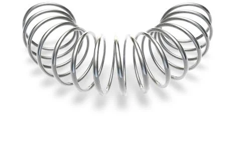 Metal spring Stock Illustration