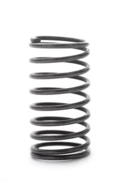 Metal spring Stock Photos