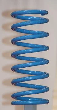 Metal Spring. Foto stock