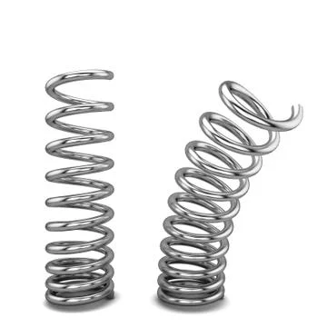 Metal springs Stock Illustration