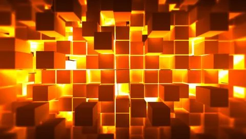 Metal squares Stock Illustration