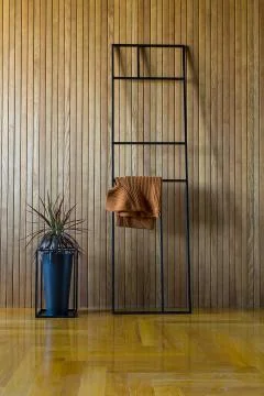 Metal stand with pullover Stock-Fotos