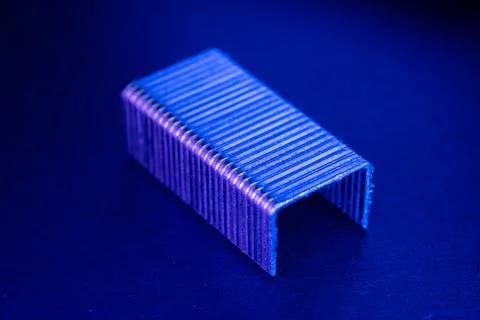 Metal Staples Stock Photos