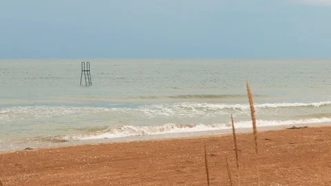 Metal structure for diving Stock Footage 112608473