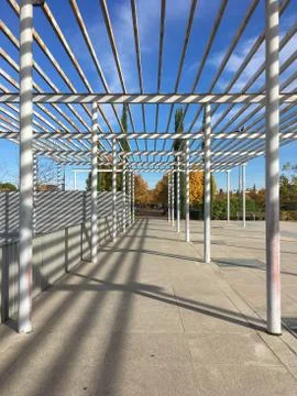 Metal structure Stockfoto's