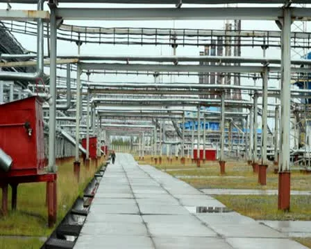 Metal structures Stock Footage 10870370