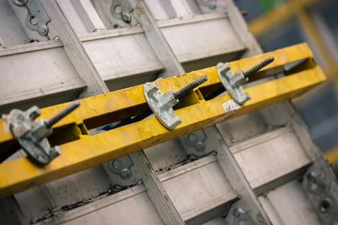 Metal stuff in a construction Stock Photos