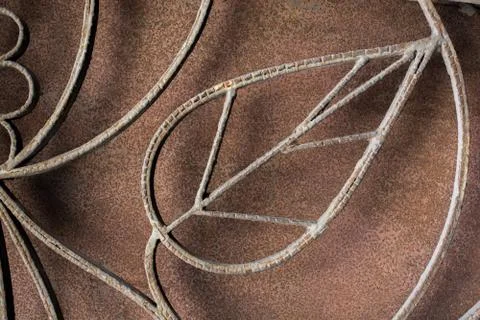 Metal surface as  background texture pattern Stock Photos