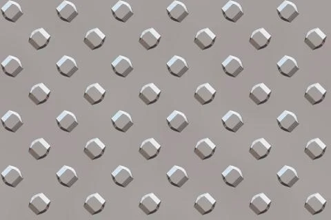 Metal surface with rivets Stock Illustration