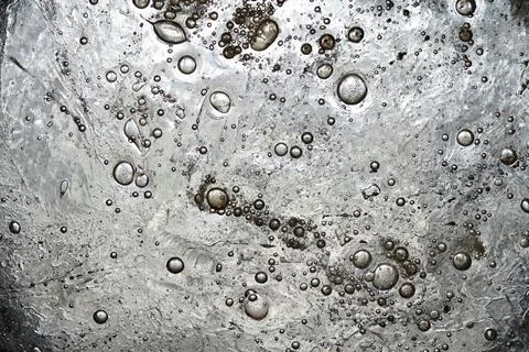 Metal surface with a silver, reflective appearance Stock-Fotos