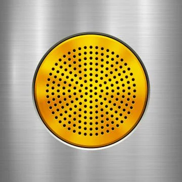 Metal Technology Background Stock Illustration