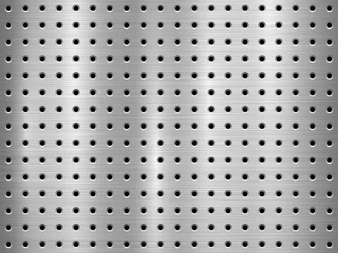 Metal Technology Background Stock Illustration