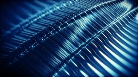 Metal Technology Background Stock Illustration