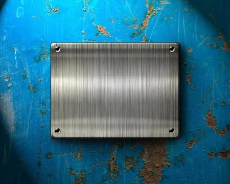 Metal template background Stock Photos