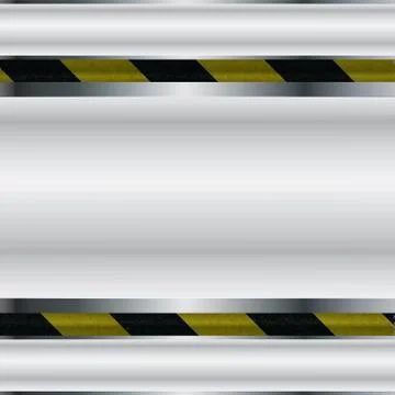 Metal template with texture. Stock Illustration