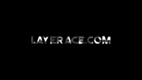 Metal Text Disintegrating Into Small Particles Stock After Effects