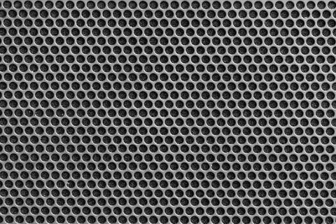 Metal texture with circle pattern use for background. Foto stock