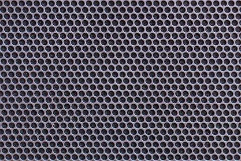 Metal texture with circle pattern use for background. Stock Photos