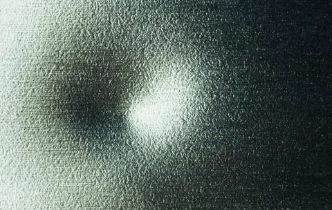 Metal texture with dent Stock Photos