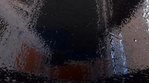 Metal texture, environment reflection in textured metal, 3D rendering. Stock Photos