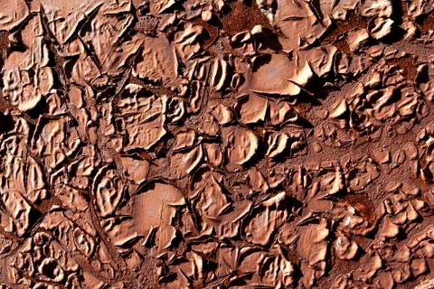 Metal Texture Old  Paint Rust Layers Foto stock