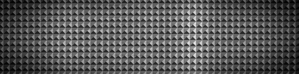 Metal Texture with Pyramids Pattern Illustrazione stock