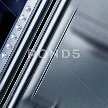 Metal texture with rivets Stock Photos