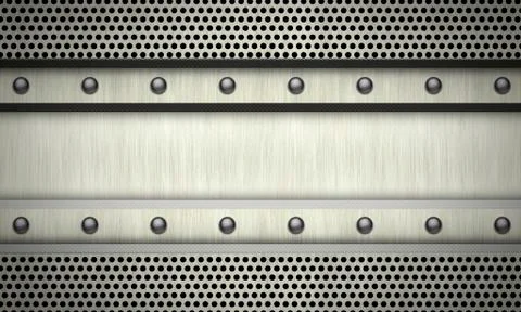 Metal textured background. 스톡 일러스트