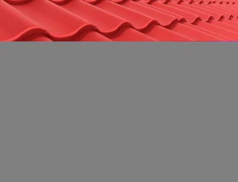 Metal tile sheet 3d render isolated on white Illustrazione stock