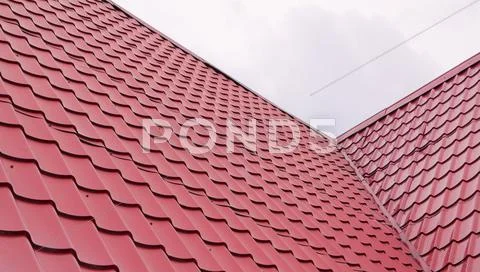 Metal tiles Stock Photos