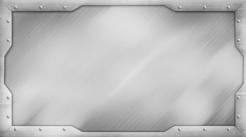 Metal title plate loopable background Stock Footage 31745336