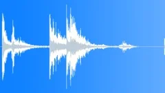 Metal Tonal Plate Hit and Movement 17Sound Effect