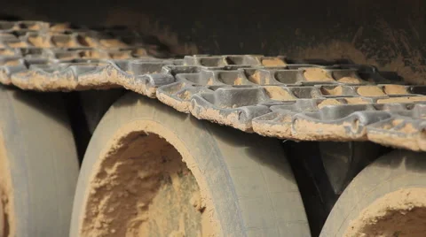 Metal tracks Stock Footage 47911026