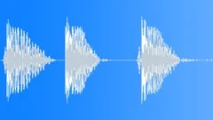 Metal trap door shuts Sound Effect