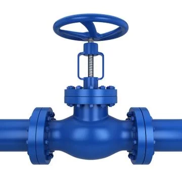 Metal valve Stock Illustration