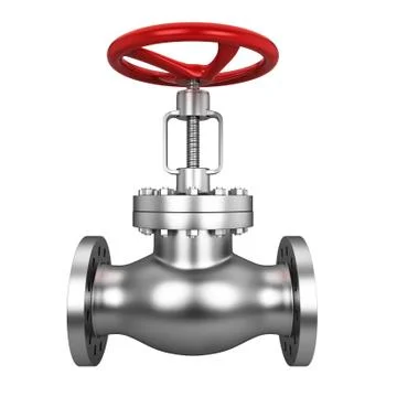 Metal valve Stock Illustration
