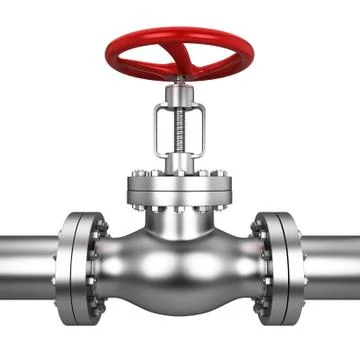 Metal valve Stock Illustration