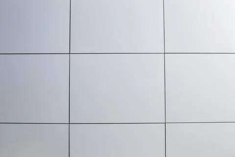 Metal wall divided into rectangles, background Foto stock