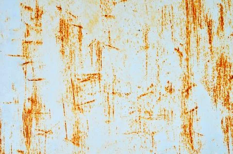 Metal wall with a rust Stock Photos