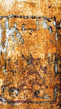 Metal wall with rust texture. background for the designer Stock Photos