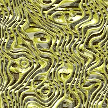 Metal waves seamless generated hires texture Stock Illustration