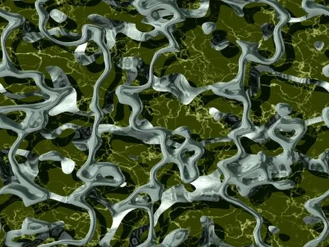 Metal waves seamless generated hires texture Stock Illustration