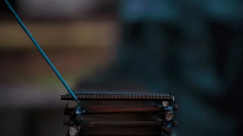 Metal welding and Sparks Vídeo Stock 59575042