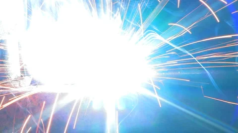 Metal welding Video stock 2956965