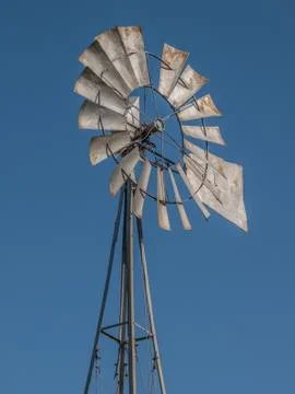 Metal Windmill Stock Photos